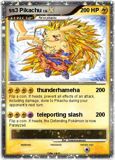 Pokemon ss3 Pikachu