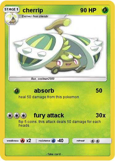 Pokemon cherrip