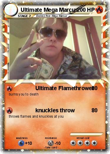 Pokemon Ultimate Mega Marcus