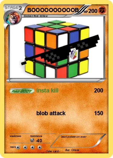 Pokemon BOOOOOOOOOOB