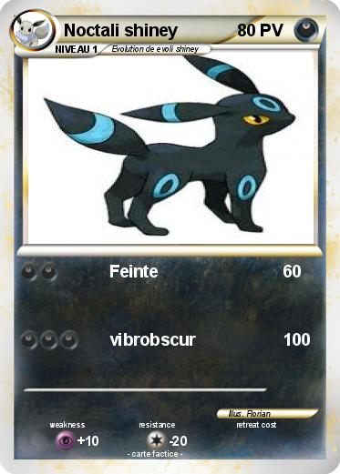 Pokemon Noctali shiney