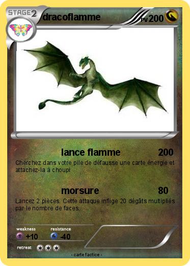 Pokemon dracoflamme