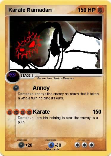 Pokemon Karate Ramadan