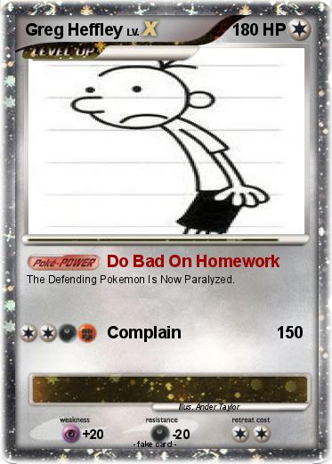 Pokemon Greg Heffley