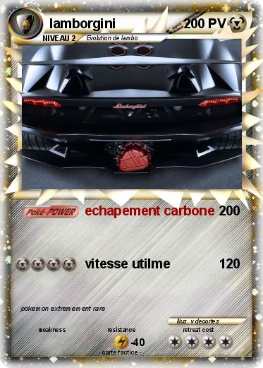 Pokemon lamborgini