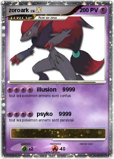 Pokemon zoroark