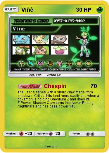 Pokemon Viñè