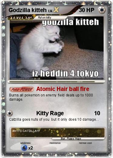 Pokemon Godzilla kitteh