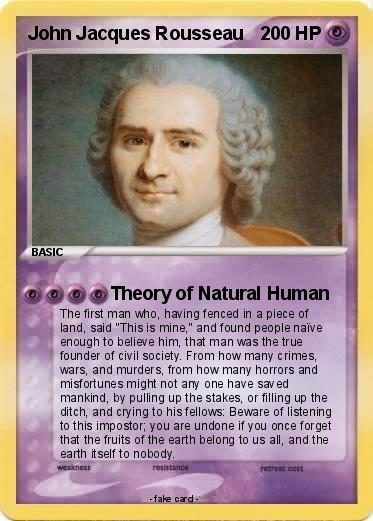 Pokemon John Jacques Rousseau
