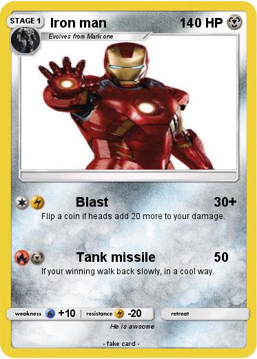 Pokemon Iron man