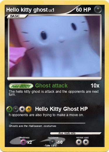 Pokemon Hello kitty ghost