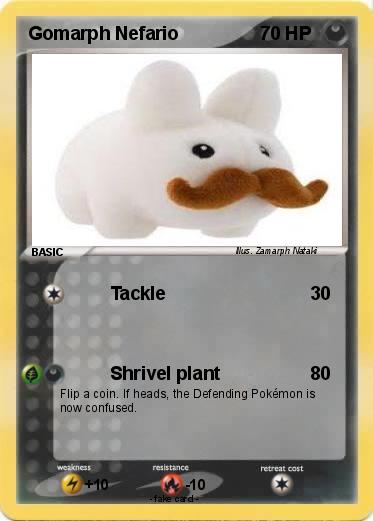 Pokemon Gomarph Nefario