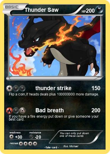 Pokemon Thunder Saw