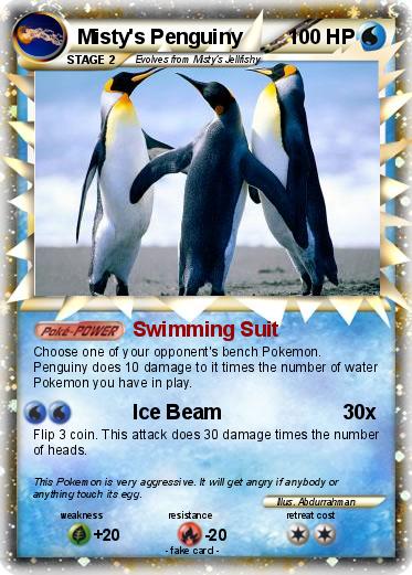 Pokemon Misty's Penguiny