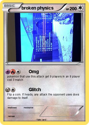 Pokemon broken physics