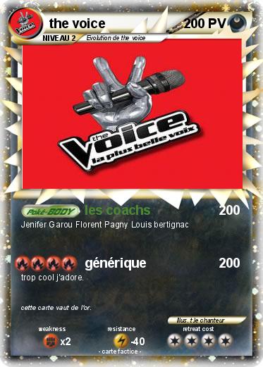 Pokemon the voice