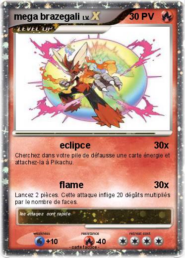 Pokemon mega brazegali