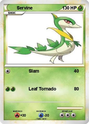 Pokemon Servine