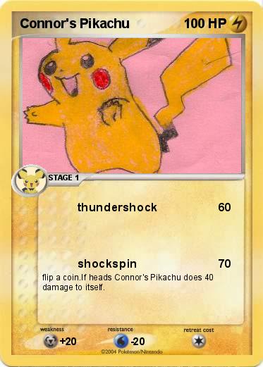 Pokemon Connor's Pikachu