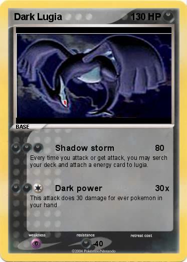 Pokemon Dark Lugia