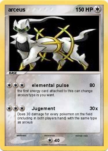 Pokemon arceus