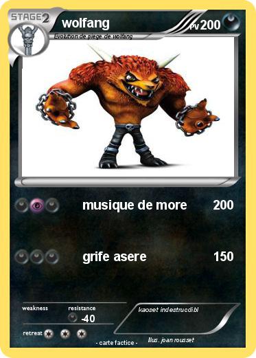 Pokemon wolfang