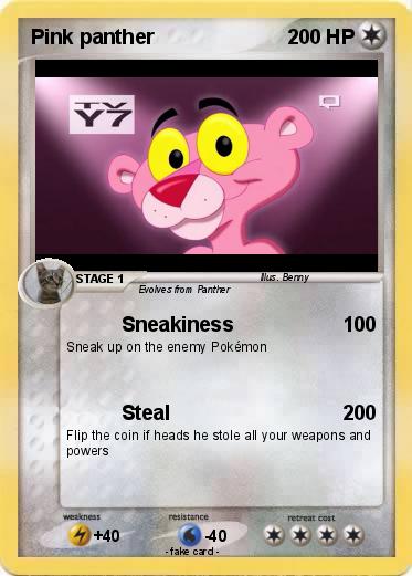 Pokemon Pink panther