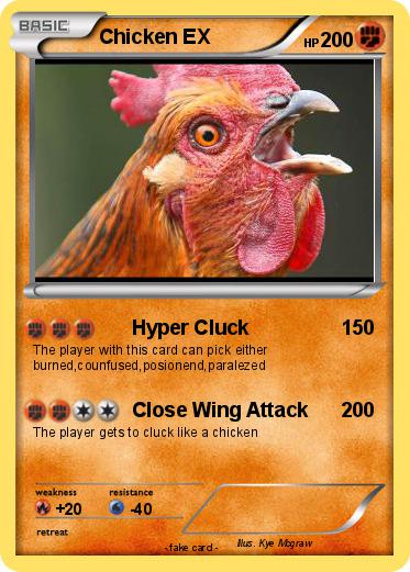 Pokemon Chicken EX