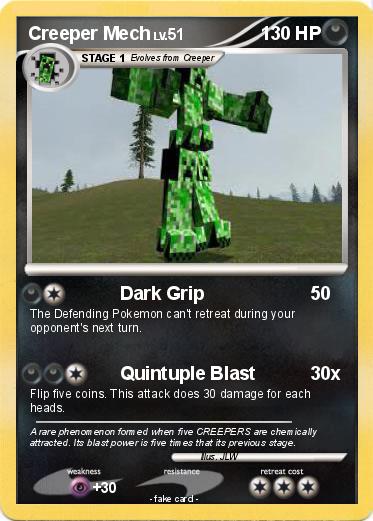 Pokemon Creeper Mech