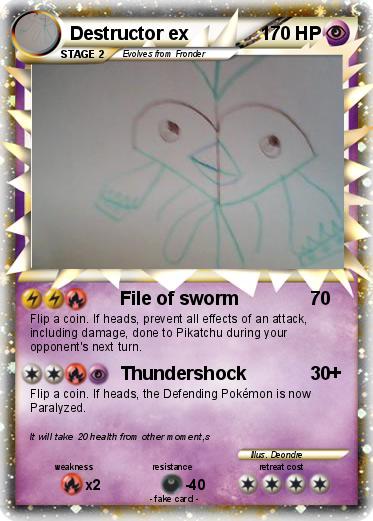 Pokemon Destructor ex