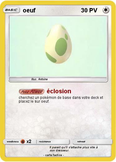 Pokemon oeuf