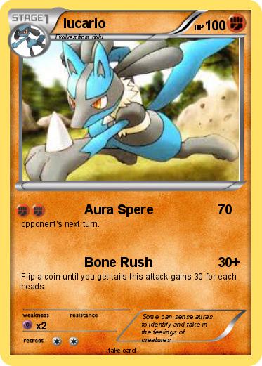 Pokemon lucario