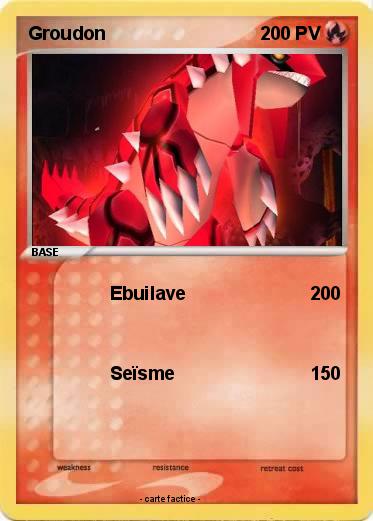 Pokemon Groudon