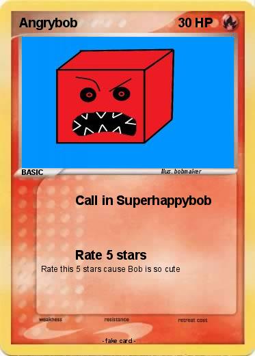 Pokemon Angrybob