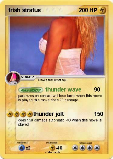 Pokemon trish stratus
