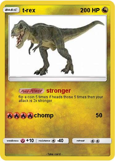 Pokemon t-rex