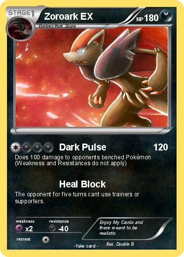 Pokemon Zoroark EX