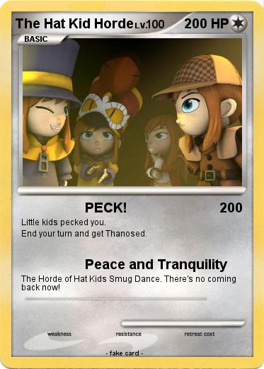 Pokemon The Hat Kid Horde