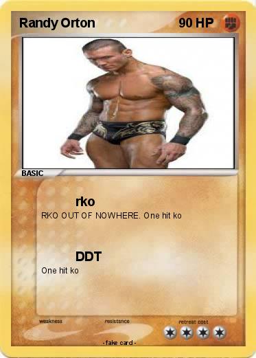 Pokemon Randy Orton