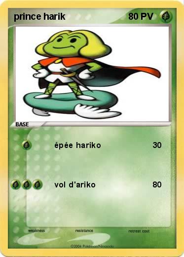Pokemon prince harik