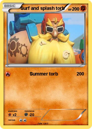 Pokemon Surf and splash torb