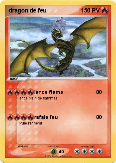 Pokemon dragon de feu