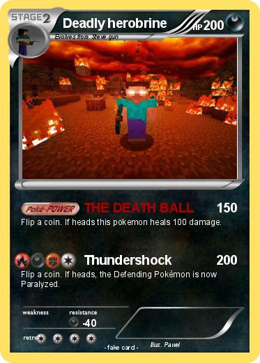 Pokemon Deadly herobrine