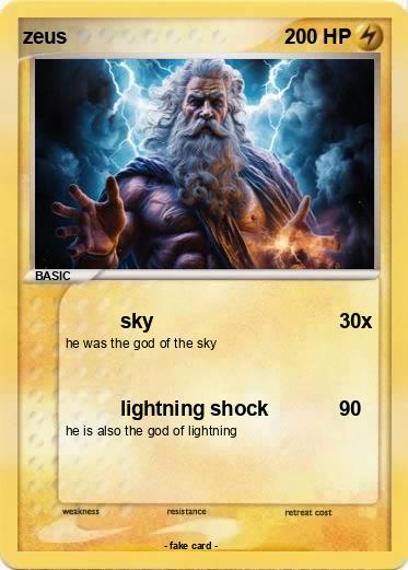 Pokemon zeus