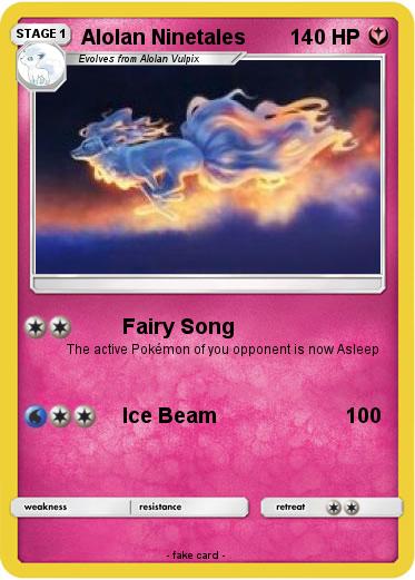 Pokemon Alolan Ninetales