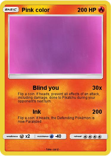 Pokemon Pink color