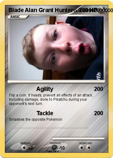 Pokemon Blade Alan Grant Hunter
