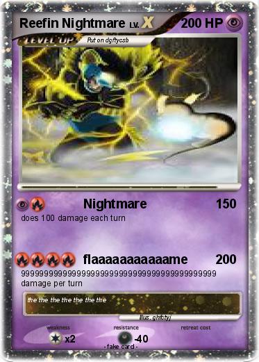 Pokemon Reefin Nightmare
