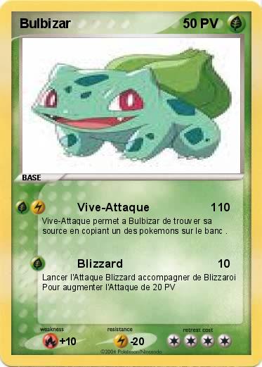 Pokemon Bulbizar