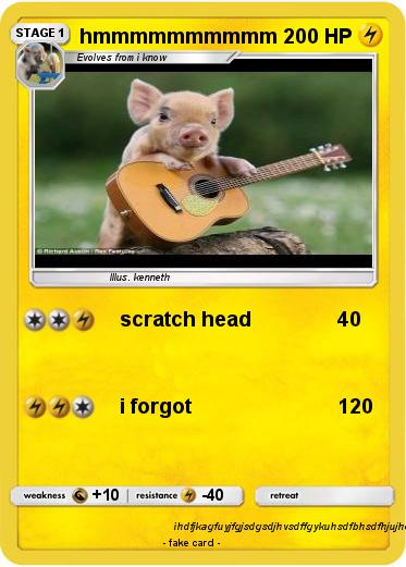 Pokemon hmmmmmmmmmm